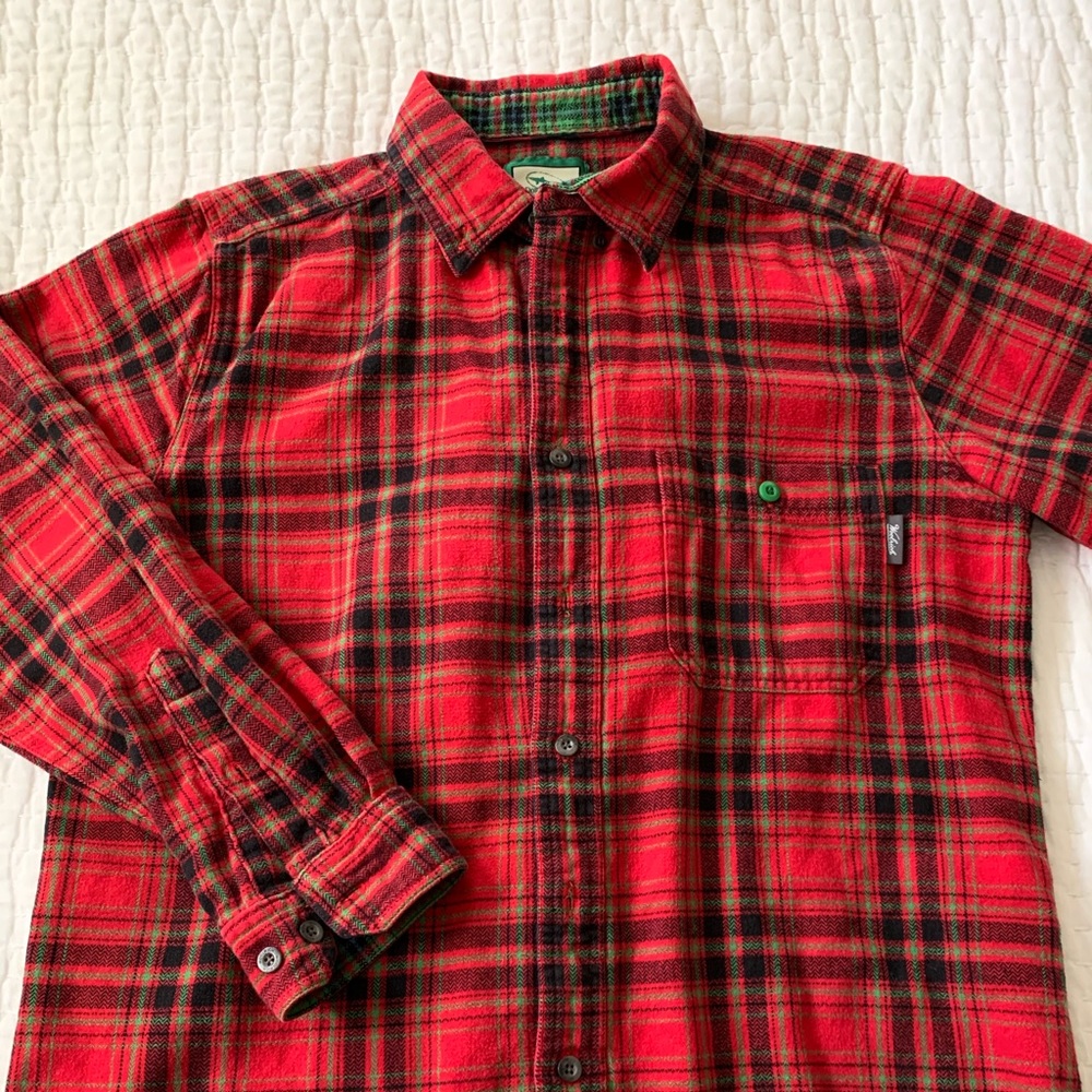 Woolrich + Dogfish Head men’s flannel